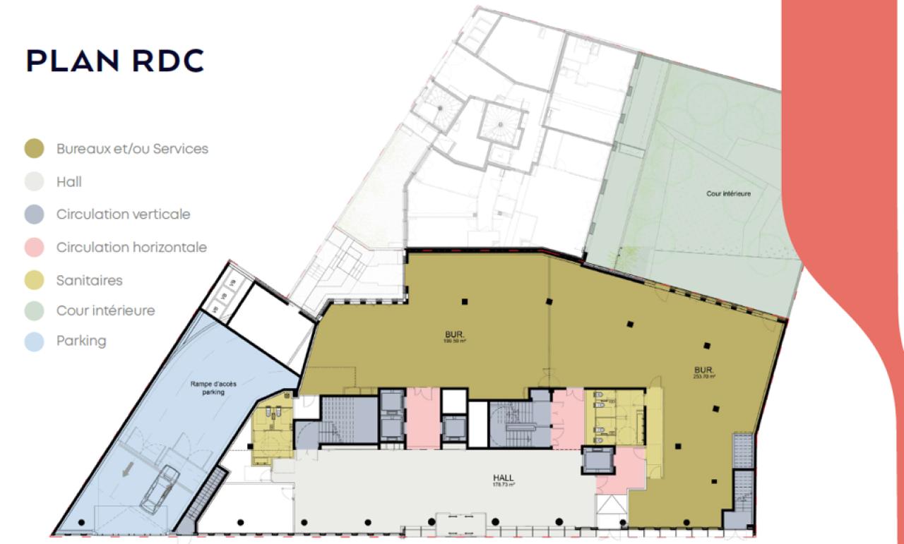 Bureau Paris 4200m² Location bureau Paris OLBUR2100333 17